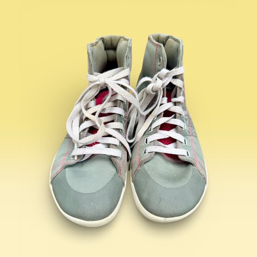 Reebok CrossFit Lite Tr 010 Powerlifting Training Shoes Womens Sz 7, Grey/Pink